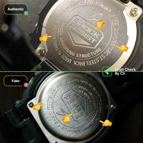 what does a fake g-shock watch look like|check casio watch authenticity.